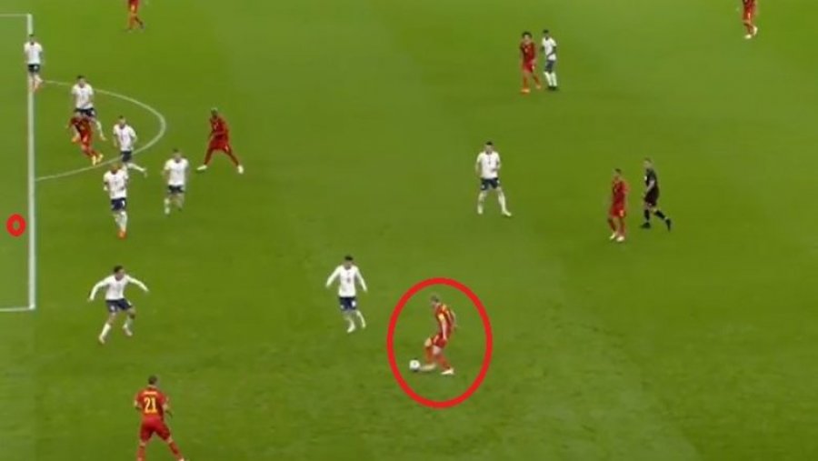 Belgjika e dyfishon epërsinë ndaj Uellsit, De Bruyne me asistim