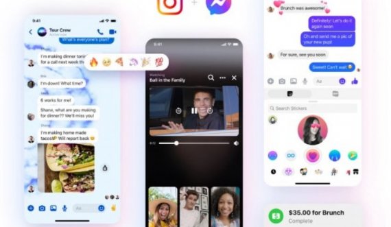 Messenger dhe Instagram së shpejti do të bashkohen