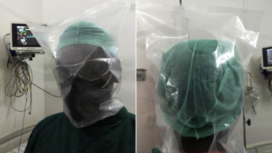 Çudisin mjekët indianë: Qeset e plastikës mund të përdoren në mungesë të maskave