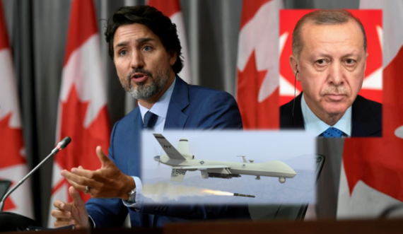 Erdogani i qahet Trudeaus për pezullimin e dronëve: Kjo s’është në frymën e aleancës