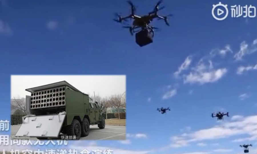Kina prezanton të tmerrshmit “dronë vetëvrasës”, bartin granata dhe sulmojnë në grup
