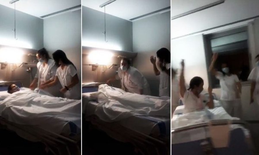E tmerrshme: Katër punëtore të spitalit tallen në Tik-Tok me të vdekurit e të sëmurët