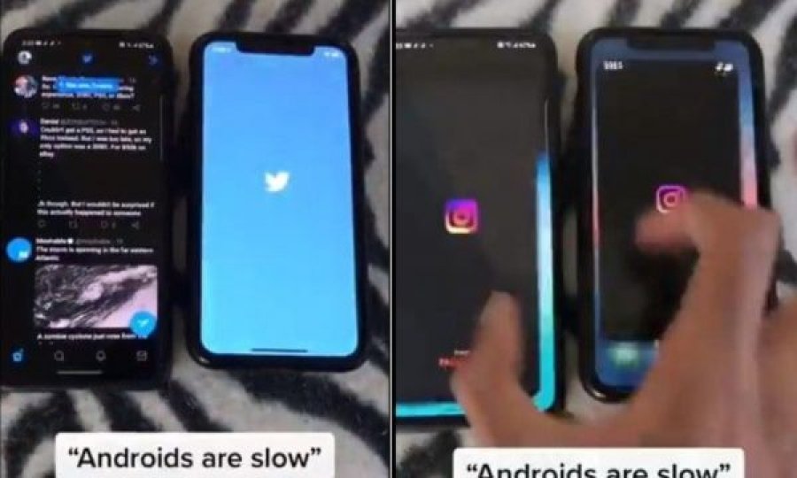 Android më i shpejtë se iPhone, kjo video e dëshmon këtë