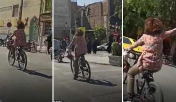 Arrestohet vajza në Iran, u filmua duke u shëtitur me biçikletë pa mbulesë para xhamisë