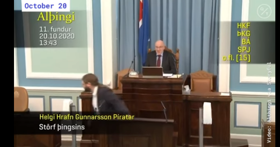 Po mbante fjalim kur ndodhi tërmeti, deputeti vrapon i tmerruar brenda parlamentit
