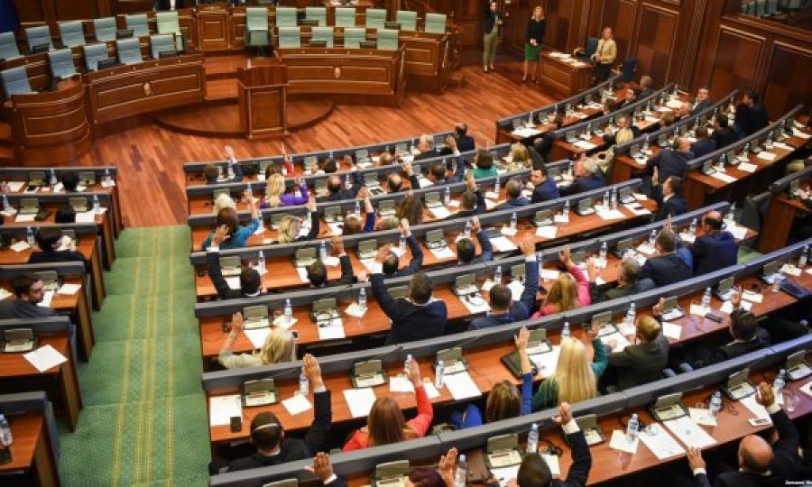 Deputetët votuan projektligjin për financimin e partive politike