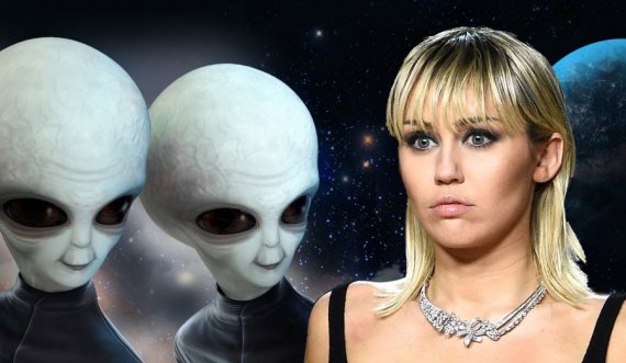 Miley Cyrus pretendon se ka parë një qenie jashtëtokësore