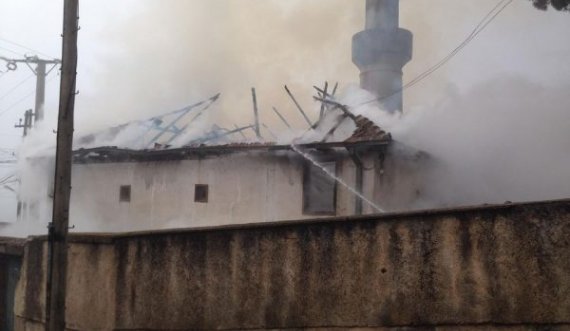 Policia e arreston të dyshuarin për djegien e xhamisë dje në Magure