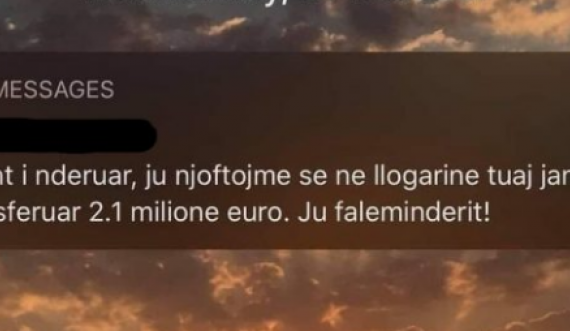 “Në llogarinë tuaj janë transferuar 2.1 milionë euro”, kosovarët tallen edhe me avullimin e 2 milionë eurove