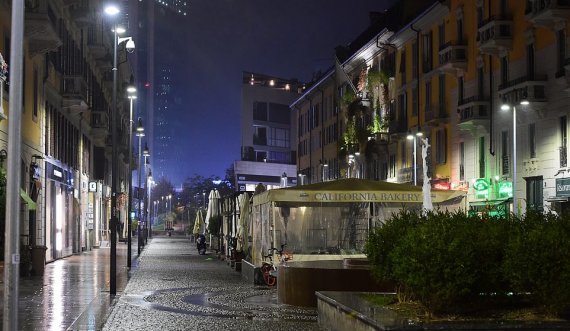 Pamjet që s’i duam: Fillon ora policore, Milano duket qytet i shkretë natën