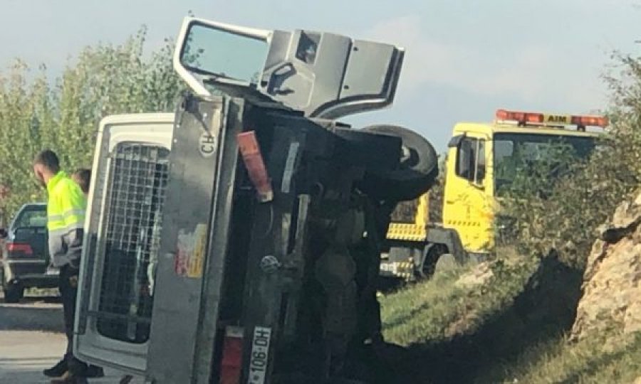 Aksident në Dollc të Klinës, ka të lënduar