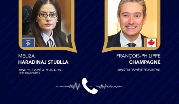 Haradinaj-Stublla zhvillon bisedë me ministrin kanadez, tregon për çfarë diskutuan