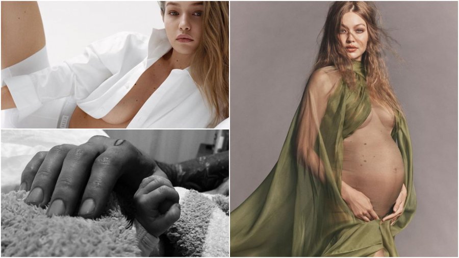 Pas ardhjes në jetë të vajzës, supermodelja Gigi Hadid poston foto për herë të parë dhe tregon format trupore