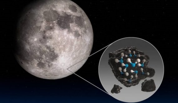 Zbulimi epik: NASA gjen ujë në sipërfaqen e Hënës