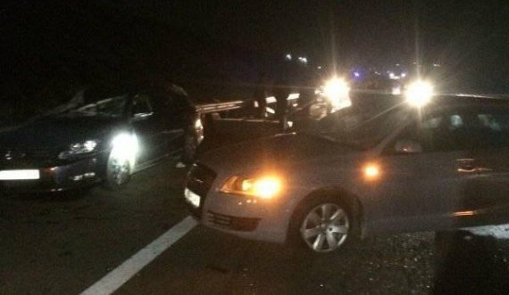 Dy aksidente të njëpasnjëshme në autostradën “Ibrahim Rugova”, lëndohen 6 persona