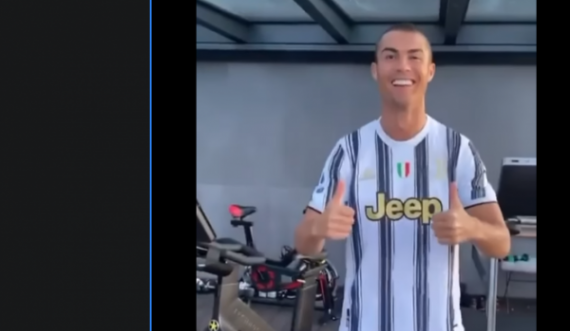 “Çmendet” Ronaldo, shikoni çfarë gjestesh bën në vetizolim