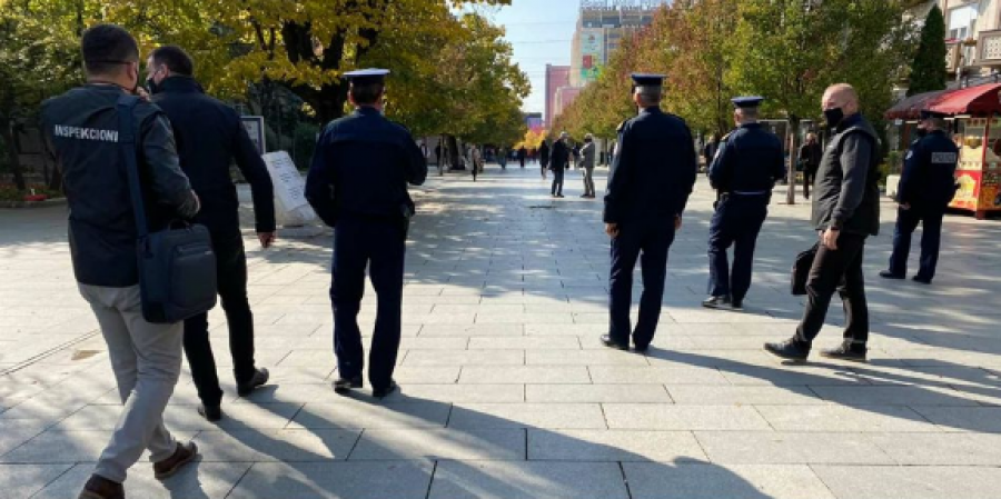 “Mos e largoni maskën”, Inspeksioni e Policia aksion në Prishtinë