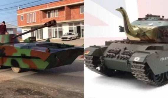 Komoranit i përgjigjet me tank  Vushtrria