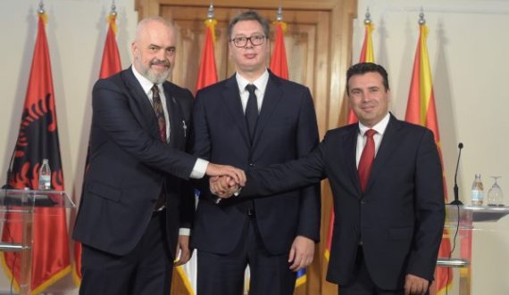Zyra e Vuçiqit njofton për konferencën me Edi Ramën e Zoran Zaevin