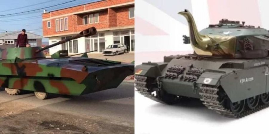 Komoranit i përgjigjet me tank  Vushtrria