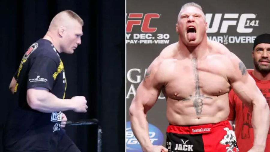 Brock Lesnarit i ofrohet mundësia që të rikthehet në UFC dhe të përballet me legjendën më të madhe të MMA