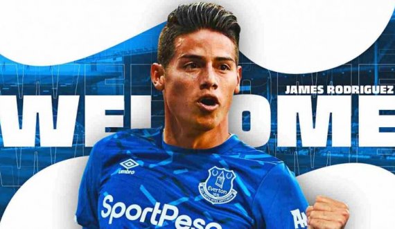 Arrihet marrëveshja mes James Rodriguezit dhe Evertonit