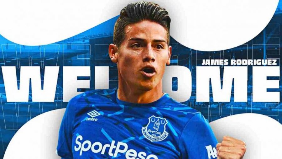 Arrihet marrëveshja mes James Rodriguezit dhe Evertonit