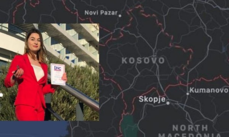 Flet vajza që bëri Apple-in të njohë kufijtë e Kosovës: Mora kërcënime nga serbët