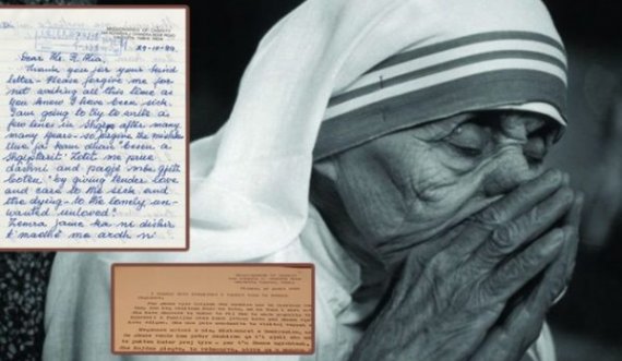 ‘S’të kam shkruajtur se kam qenë sëmurë’, publikohet për herë të parë letra e Nënë Terezës për Nënë Terezës 