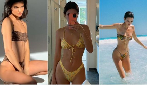 Poza me bikini para pasqyrës, por supermodelja zbulon më shumë se ç’duhet, ekspozon pjesët intime