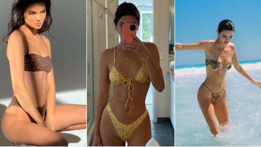 Poza me bikini para pasqyrës, por supermodelja zbulon më shumë se ç’duhet, ekspozon pjesët intime