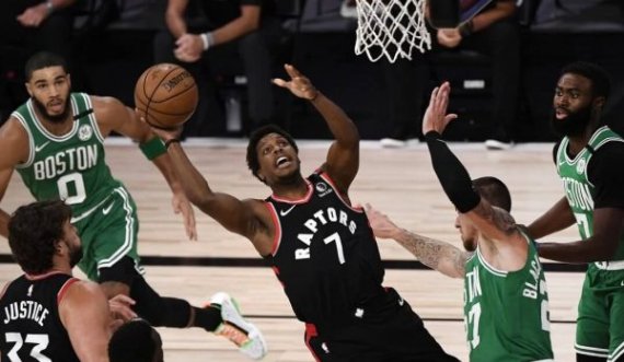 NBA: Toronto Raptors e barazojnë duelin çrekfinal kundër Boston Celtics