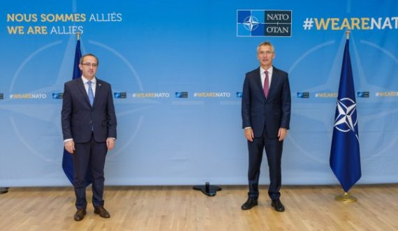 Hoti -Stoltenberg i diskutojnë takimet në Bruksel dhe marrëveshjen e Washingtonit