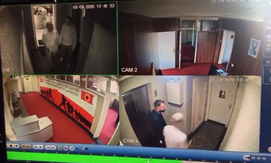 Hetuesit e EULEX-it futen në zyrat e Veteranëve - dalin pamjet