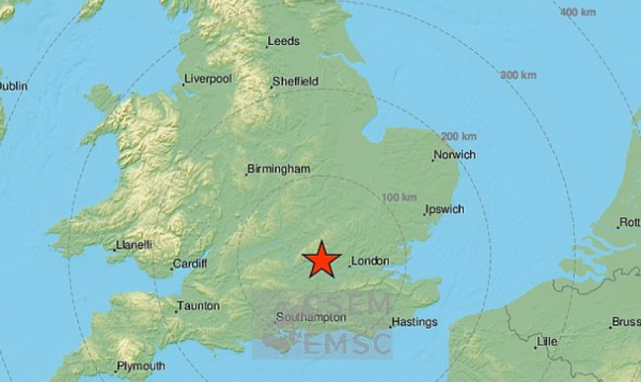 Lajmi i fundit: Tërmet afër Londrës