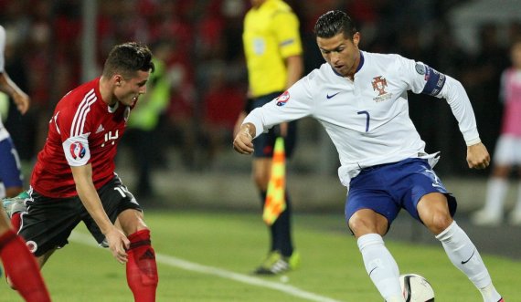 Ronaldo ka shënuar kundër 41 shteteve, por asnjëherë kundër Shqipërisë në 4 ndeshje 