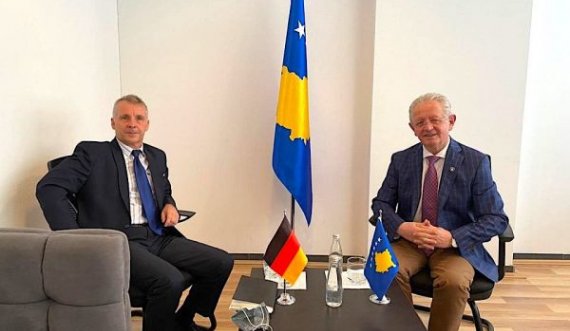 Hyseni i kërkon ambasadorit Rohde mbështetjen e mëtejme gjermane për dialogun