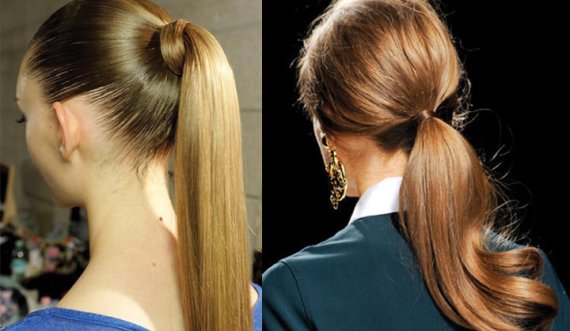 Flokët gjysmë të mbledhur paraqesin trendin e ri në stilet e flokëve 