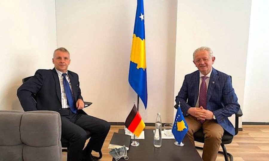 Hyseni i kërkon ambasadorit Rohde mbështetjen e mëtejme gjermane për dialogun