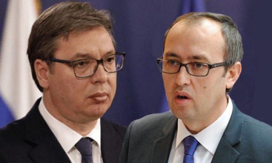 Vuçiq nervozohet me Kryeministrin Hoti, thotë se po jep deklarata të marra për Asociacionin