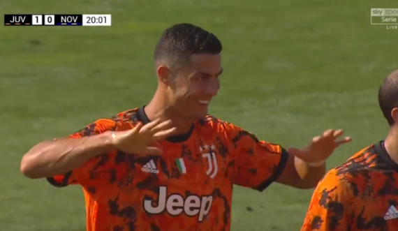 Ronaldo e shënon golin e parë në epokën e Prilos në Juventus