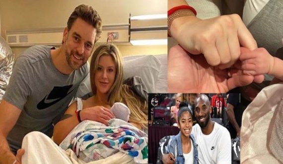 Shoku i Kobe bëhet baba, i vendos të bijës emrin e rëndësishëm për familjen Bryant