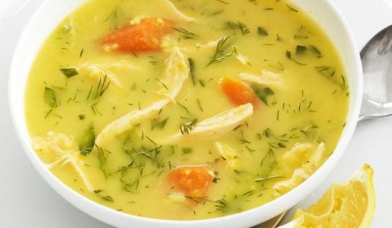 Receta e Cekës- Supë me krahë pule