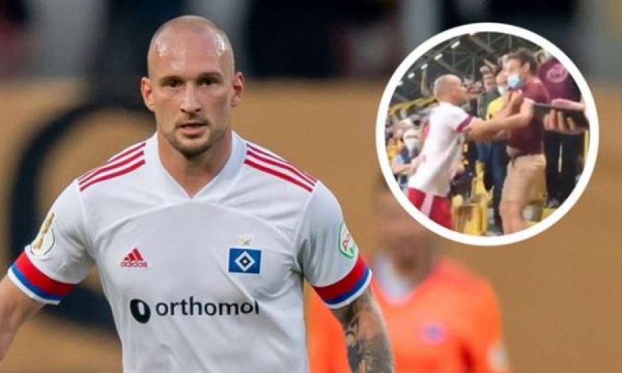 Futbollisti gjerman kërkon falje, tregon arsyet pse u përlesh me tifozët 
