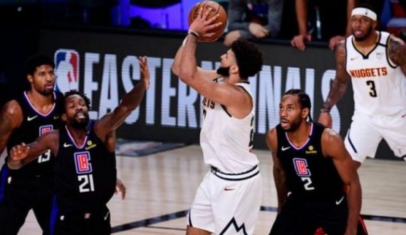 Nuggets e kompletojnë rikthimin kundër Clippers dhe e shkruajnë historinë në NBA