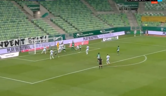 Sulmuesi shqiptar shënon autogol në Ligën e Kampionëve