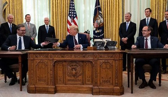 Djali i Trumpit i bën reklamë babës për marrëveshjet e paqes, e dyta në listë Kosovë-Serbi