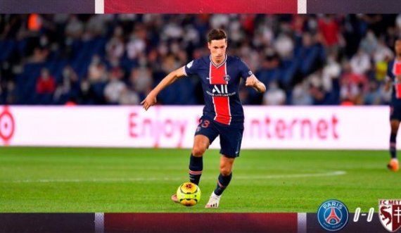 PSG mezi fiton kundër Metz, me një gol në minutat shtesë nga Draxler