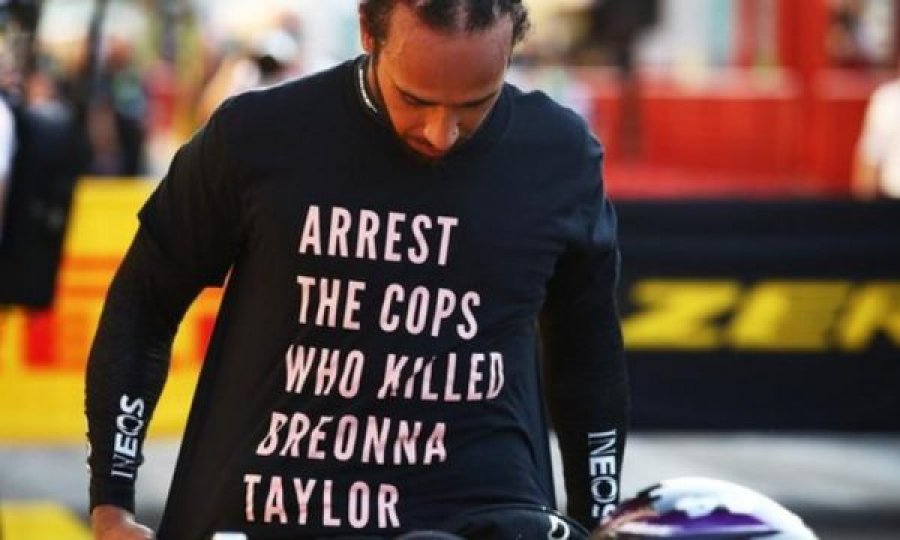 Hamilton i shpëton dënimit për fanellën “Arrestojini policët që e vranë Taylorin”