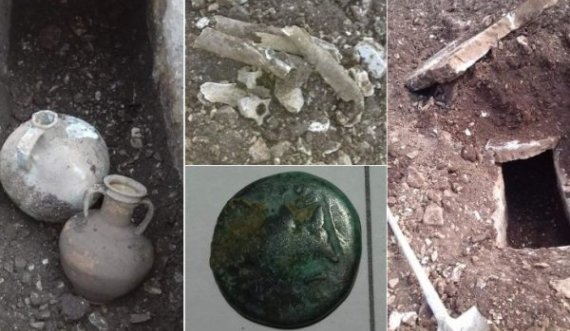  Mrekulli në qytetin shqiptar: Po punonin tokën dhe zbuluan një varr, kishte edhe eshtra por u shpërbënë në momentin e hapjes 